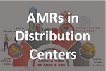 AMR Robots In Warehouse