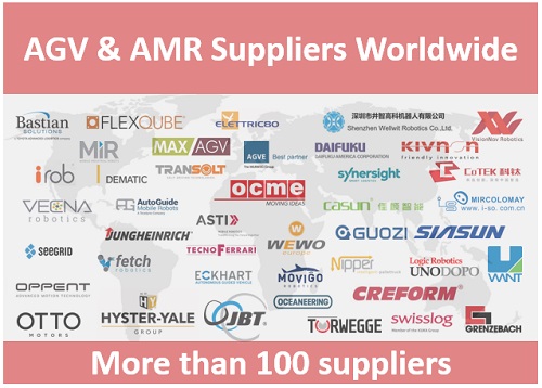 AGV and AMR Manufacturers and suppliers worldwide